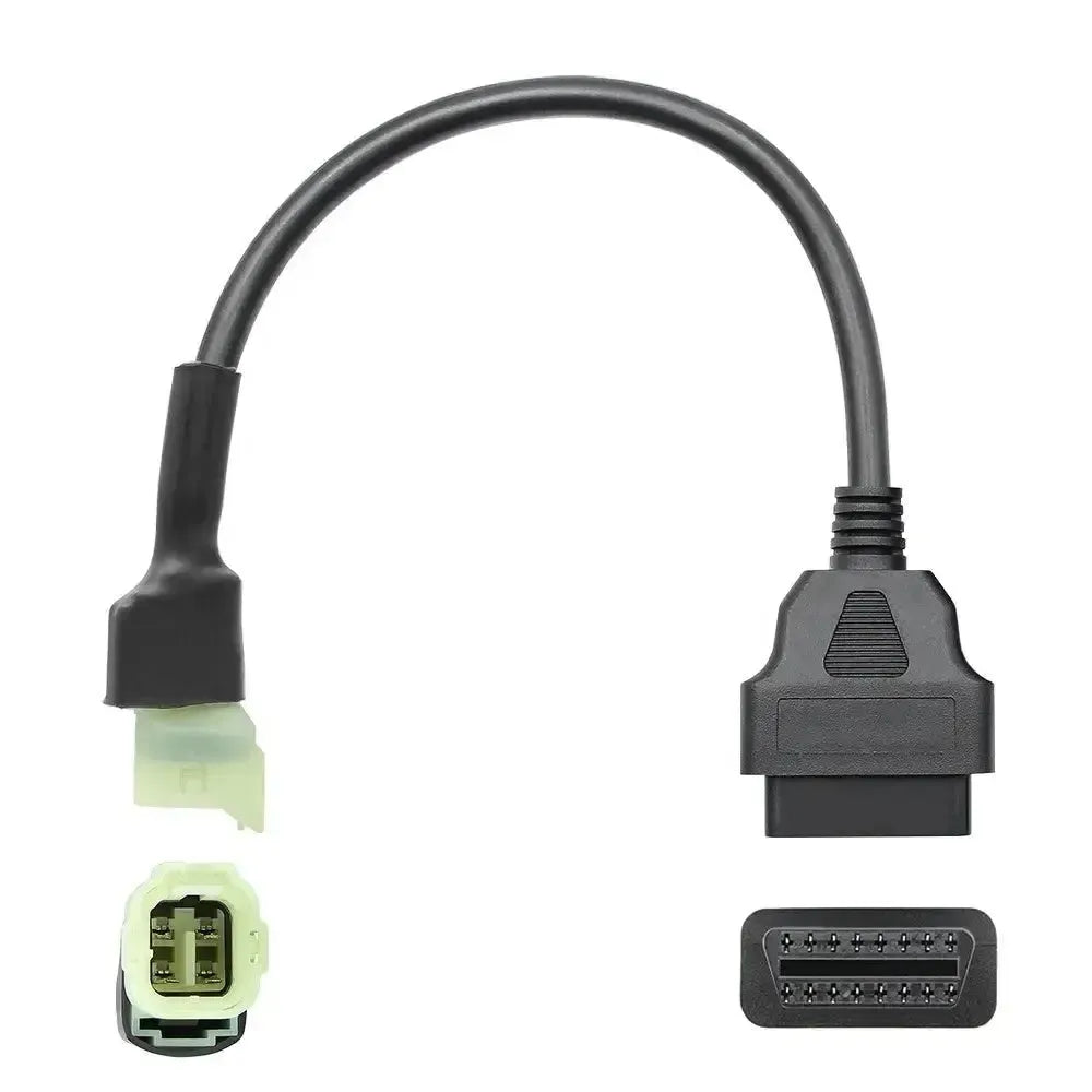 Honda 4 Pins OBD - 16 Pins OBD2 Adapter Cable Motorcycle