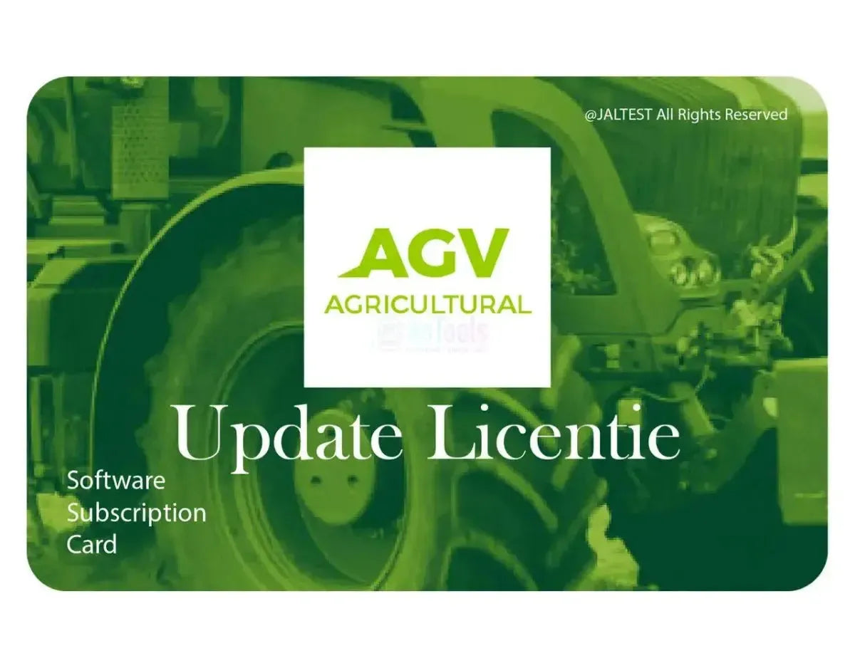 Jaltest AGV Update License