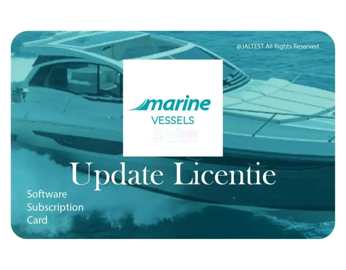 Jaltest Gasoline Motorboat Update License