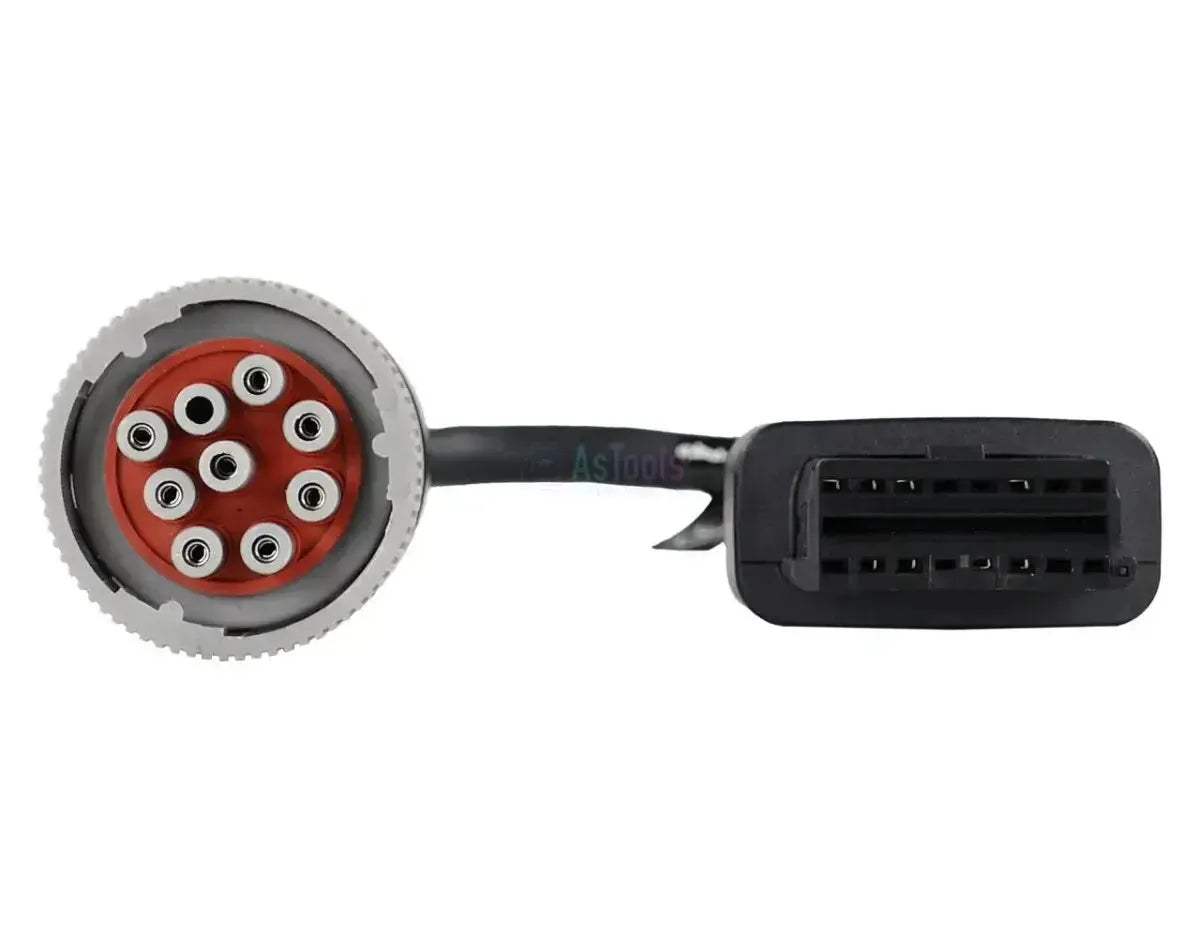 Jaltest (JDC505A) | CAT/Perkins 9-pins OBD - 16-pins OBD2 Adapter Cable | Internal combustion engine