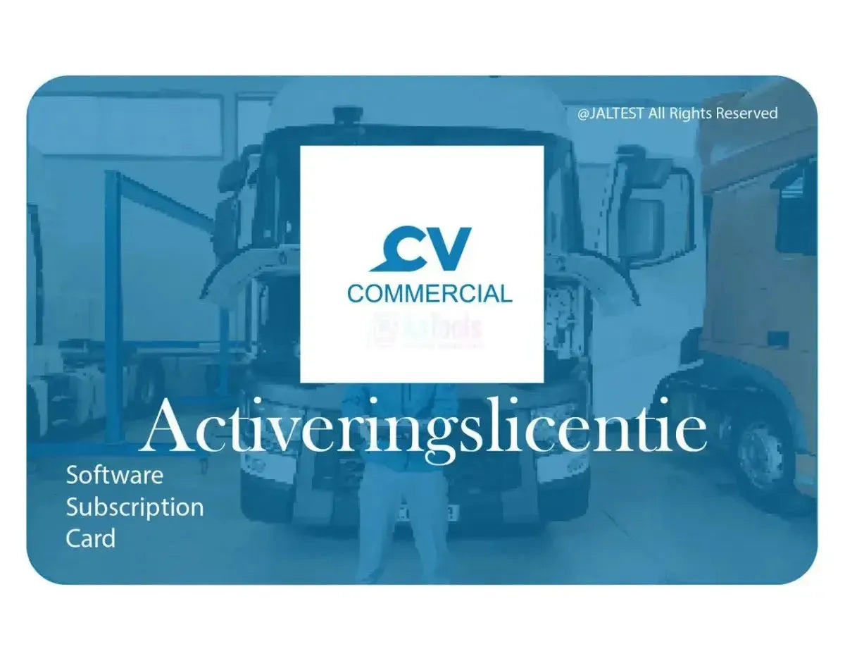 Jaltest (29303) | CV (Commercial Vehicles) | Software activation