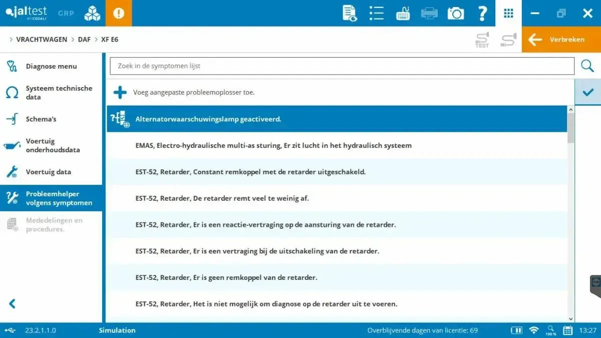 Jaltest CV (Commercial Vehicles) Diagnostic Tool