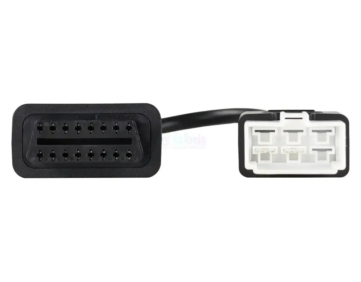 Jaltest Hitachi 6 Pins OBD - 16 Pins OBD2 Adapter Cable for Terrain and Construction Machinery