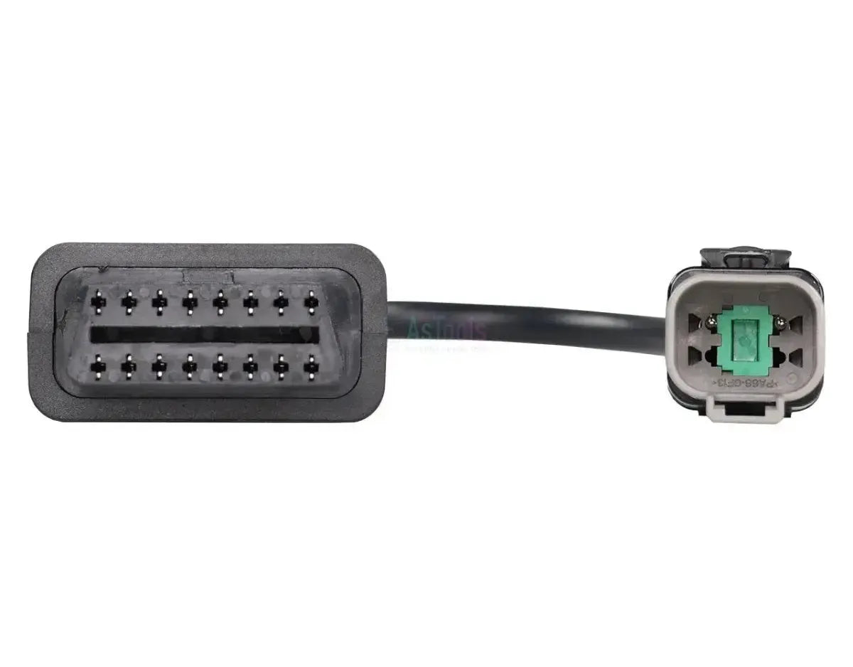 Jaltest Hyundai Robex 4 Pins OBD - 16 Pins OBD2 Adapter Cable for Terrain and Construction Machinery