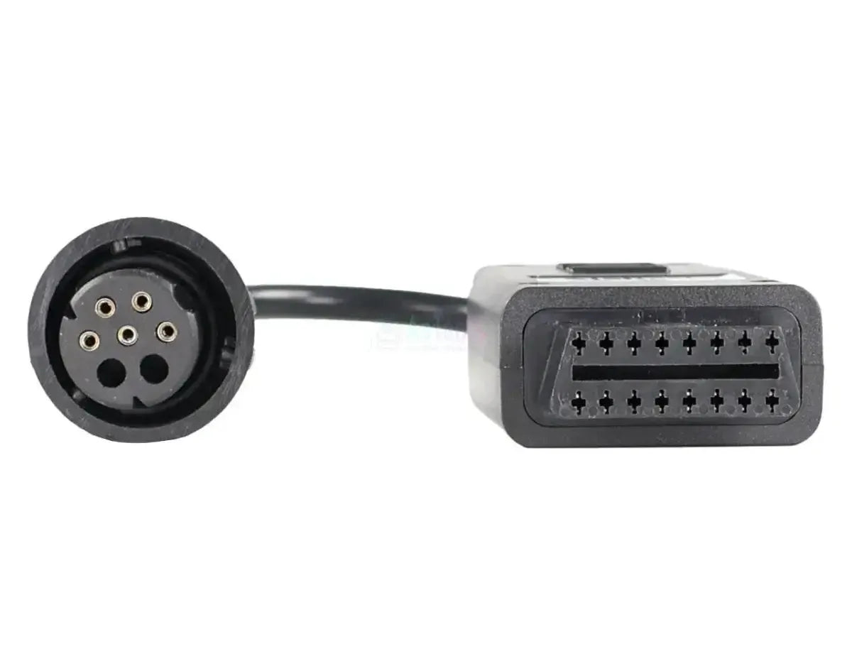 Jaltest (JDC111A) | Knorr-Bremse KB4-TA ABS 7-pins OBD - 16-pins OBD2 Adapter Cable | Trailer
