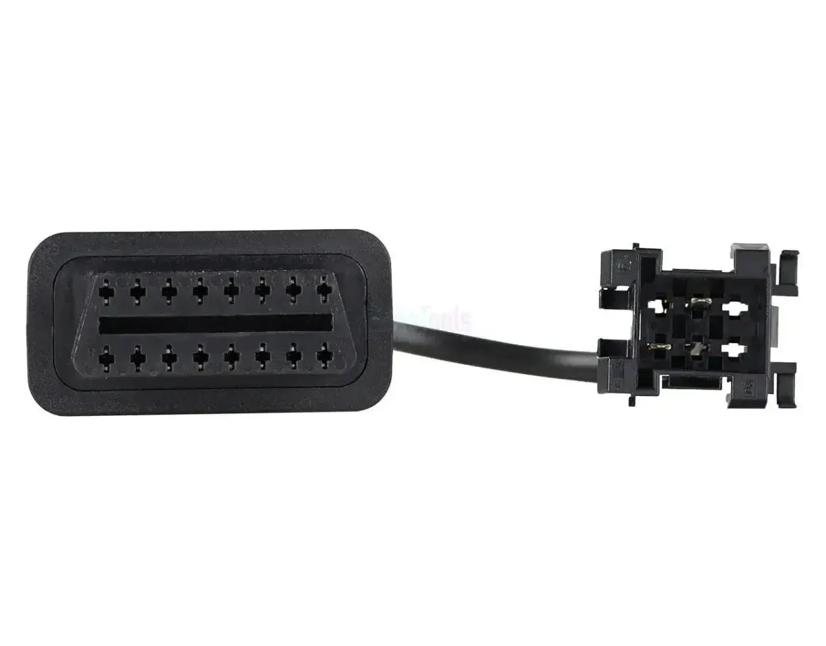 Jaltest Liebherr 6 Pins OBD - 16 Pins OBD2 Adapter Cable for Terrain and Construction Machinery