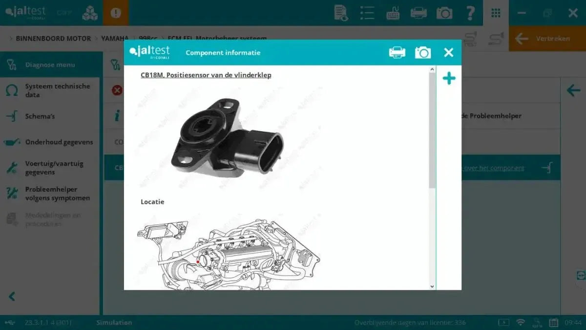 Jaltest Marine (Inboard) Diagnostic Tool