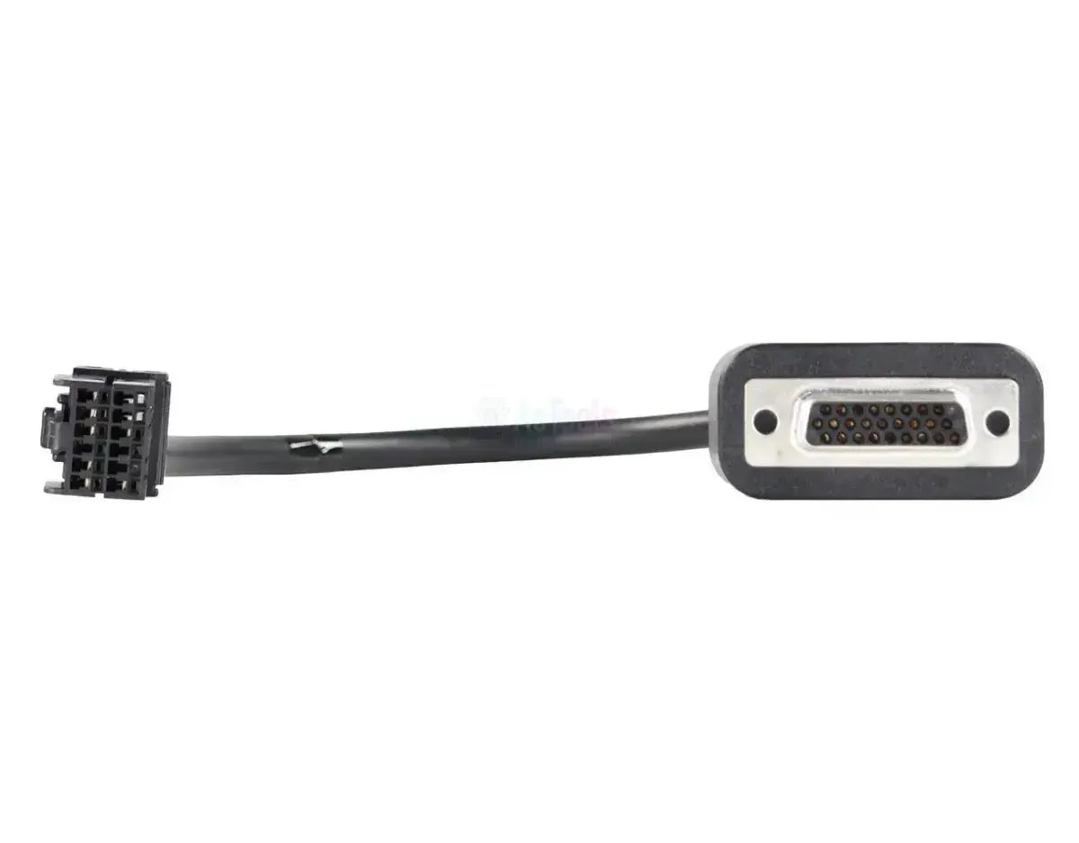 Jaltest Mitsubishi/Caterpillar 12 Pins OBD - 16 Pins OBD2 Adapter Cable Lifting and Hoisting Equipment