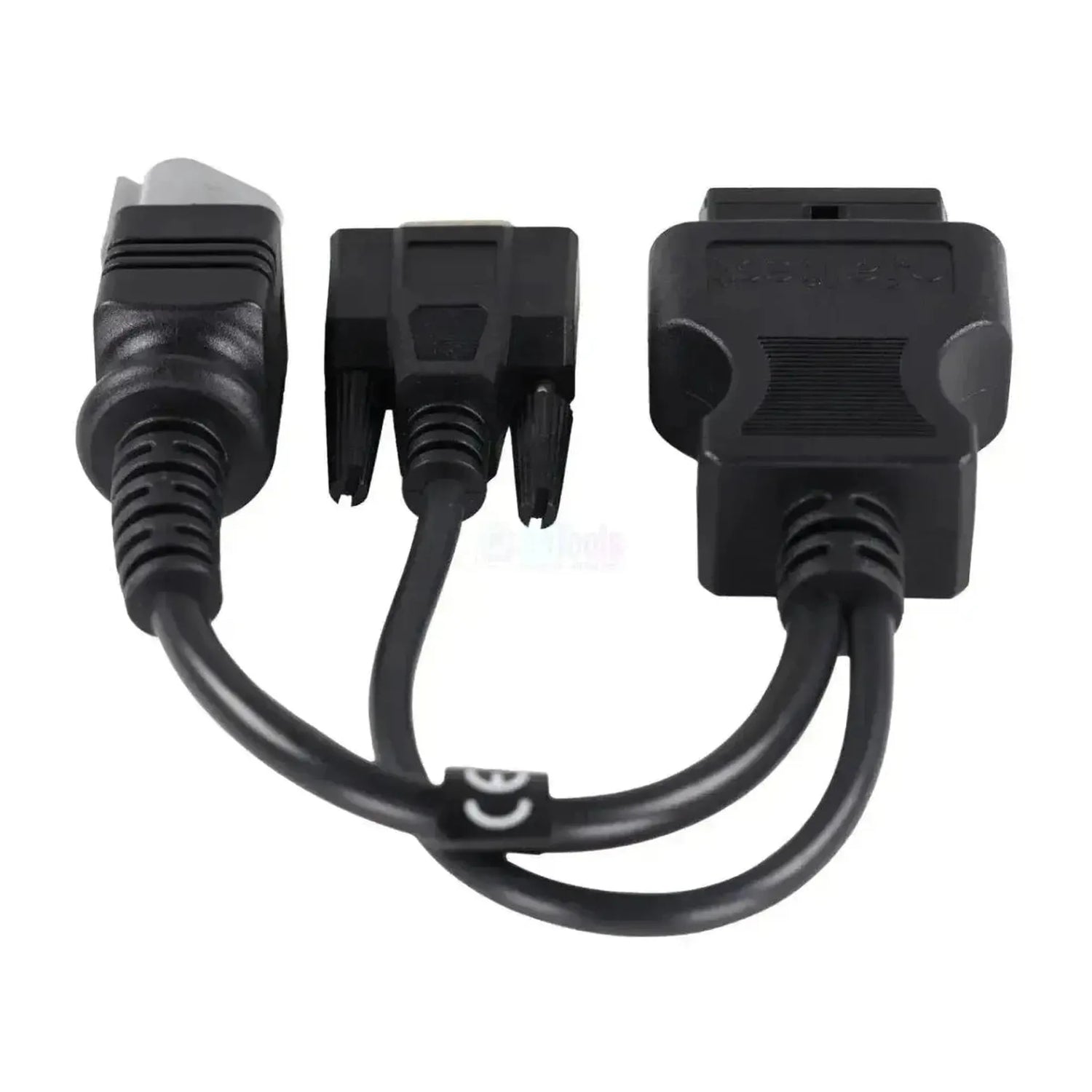 Jaltest (JDC518A) | SISU 3+9-pins OBD - 16-pins OBD2 Adapter Cable | Internal combustion engine