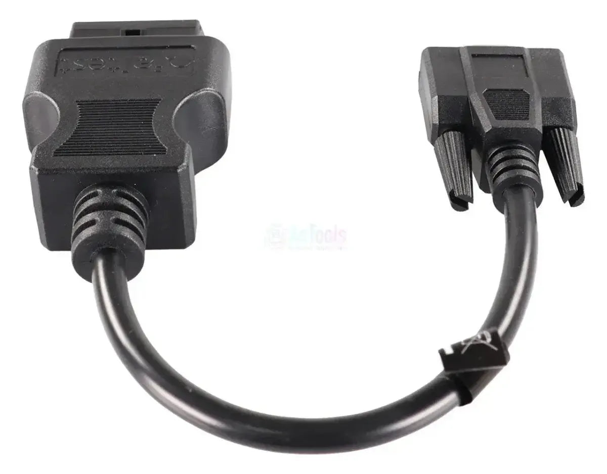 Jaltest Solaris 9 Pins Sub-D - 16 Pins OBD2 Adapter Cable Bus