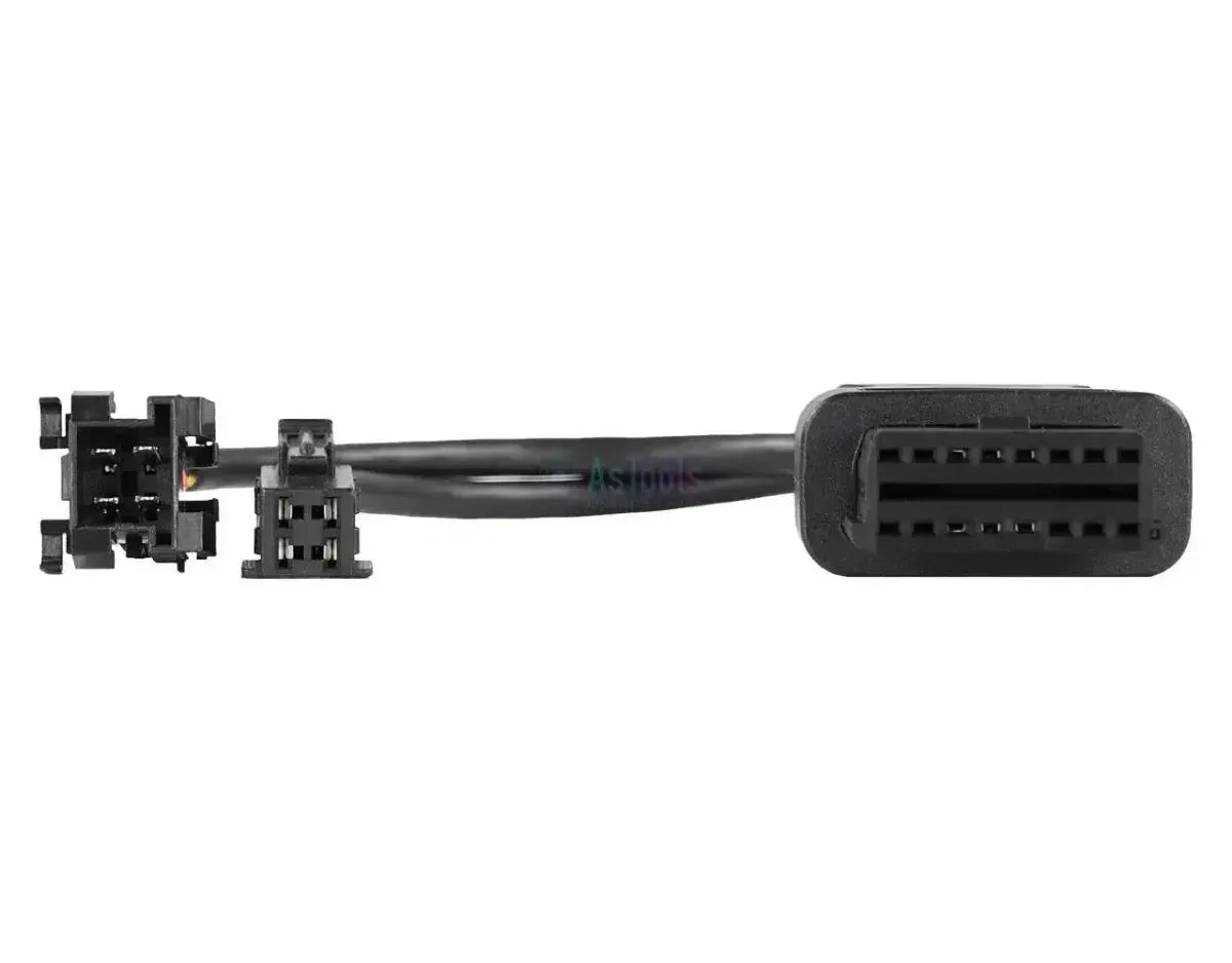 Jaltest (JDC304A) | Wabco ATC/MTS 4+4-pins OBD - 16-pins OBD2 adapter cable | Bus