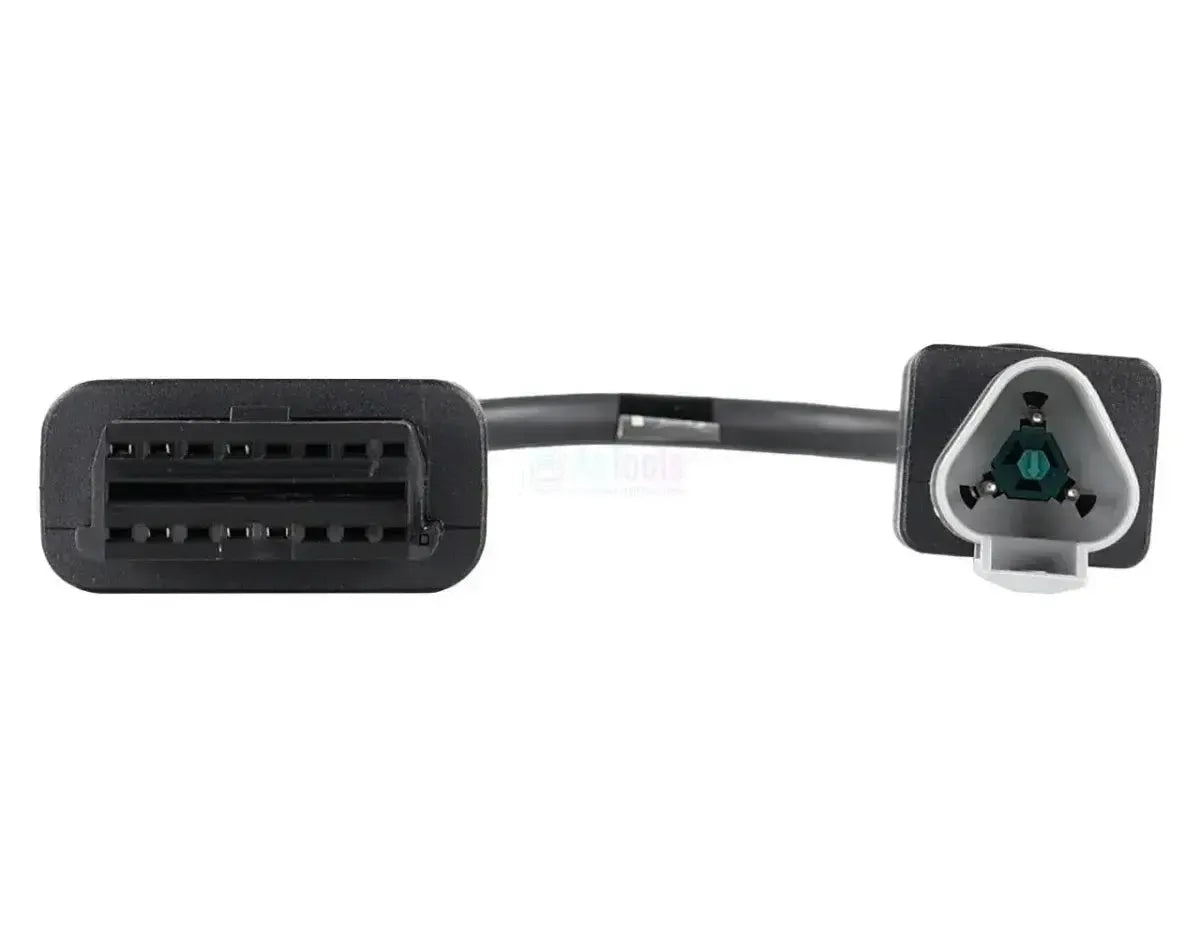 Jaltest (JDC612A) | Yanmar 3-pins OBD - 16-pins OBD2 Adapter Cable | Combustion Engine