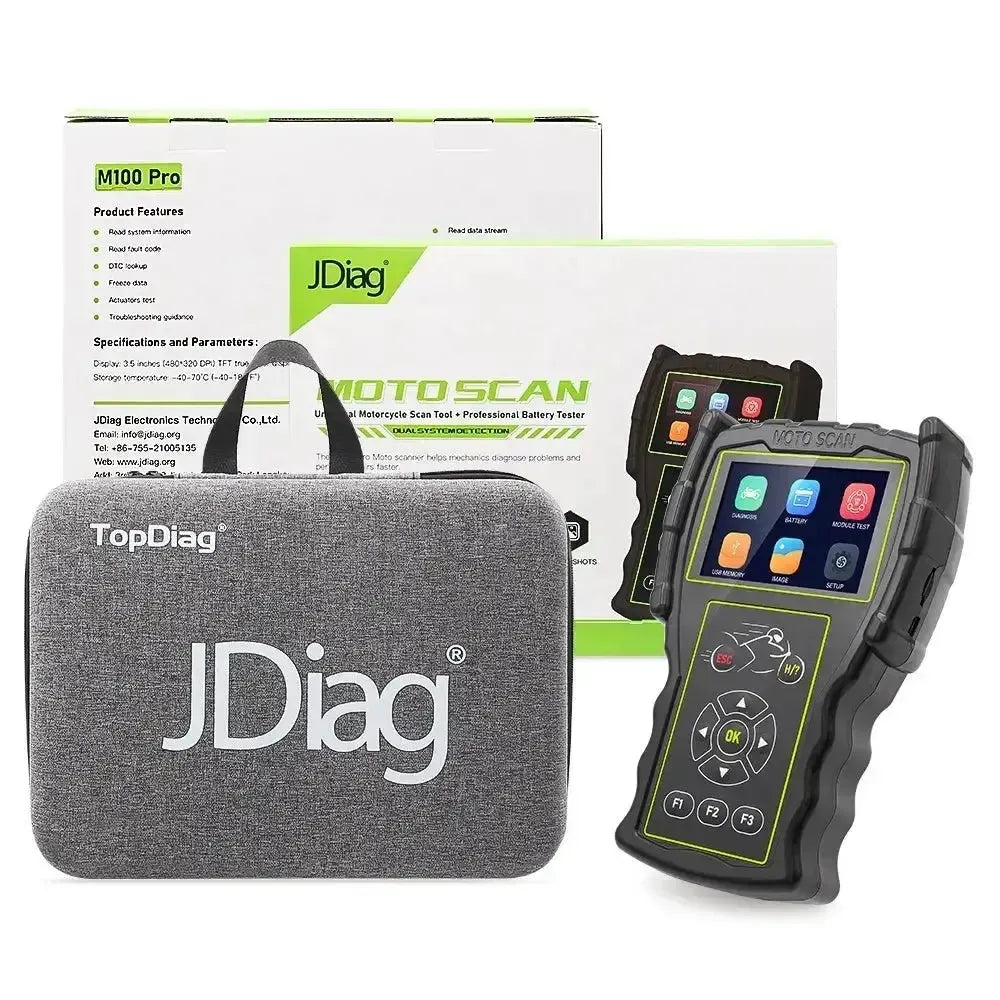 JDiag M100 Pro Full Motorcycle Diagnostic Tool