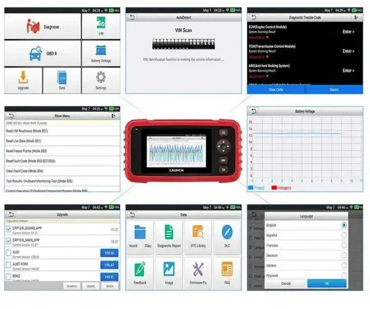 Launch Creader Professional CRP123X Plus Car Diagnostic Tool