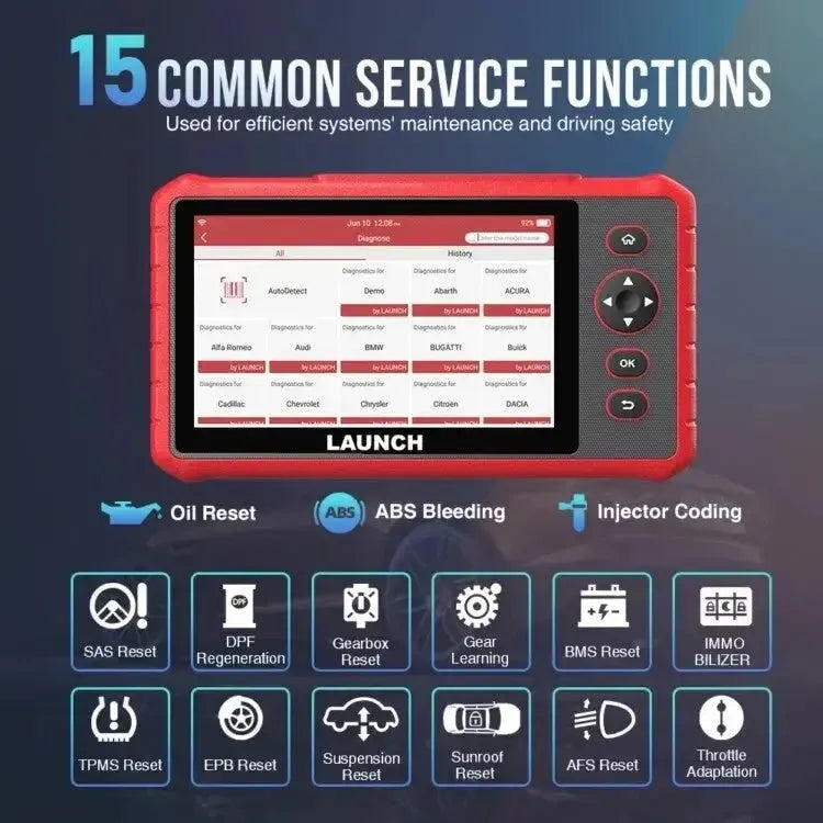 Launch Creader Professional CRP909X Car Diagnostic Tool