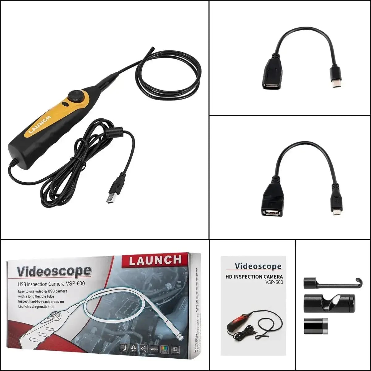 Launch VSP-600 USB Inspection Camera 5.5 mm