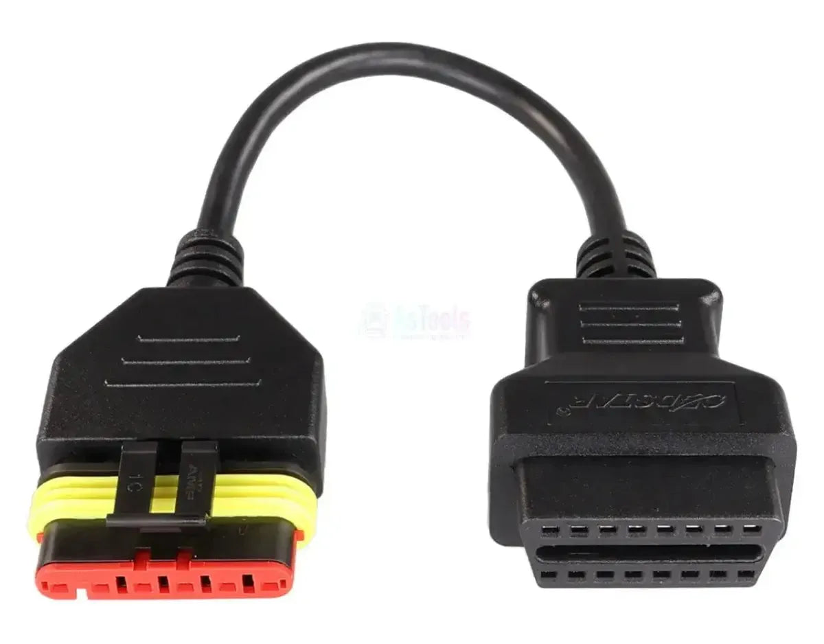 OBDSTAR Benelli 6 Pins OBD - 16 Pins OBD2 Adapter Cable Motorcycle