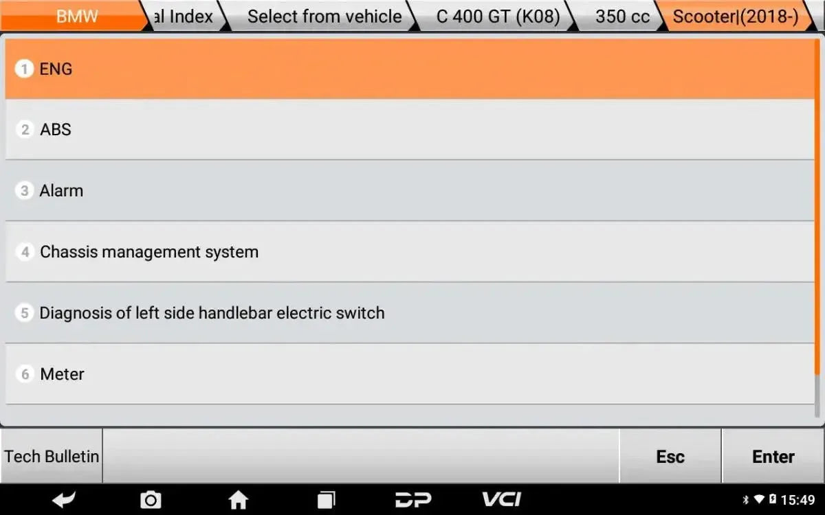 OBDSTAR IScan BMW Motorcycle Diagnostic Tool