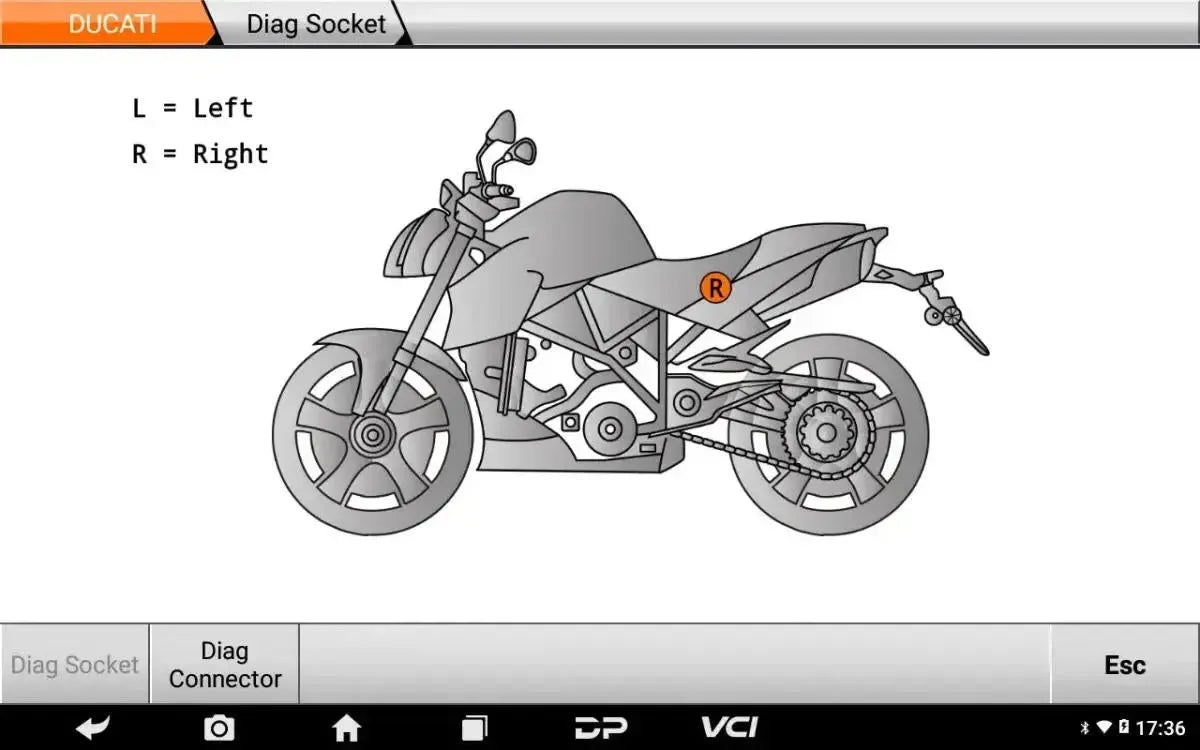 OBDSTAR IScan Ducati Motorcycle Diagnostic Tool