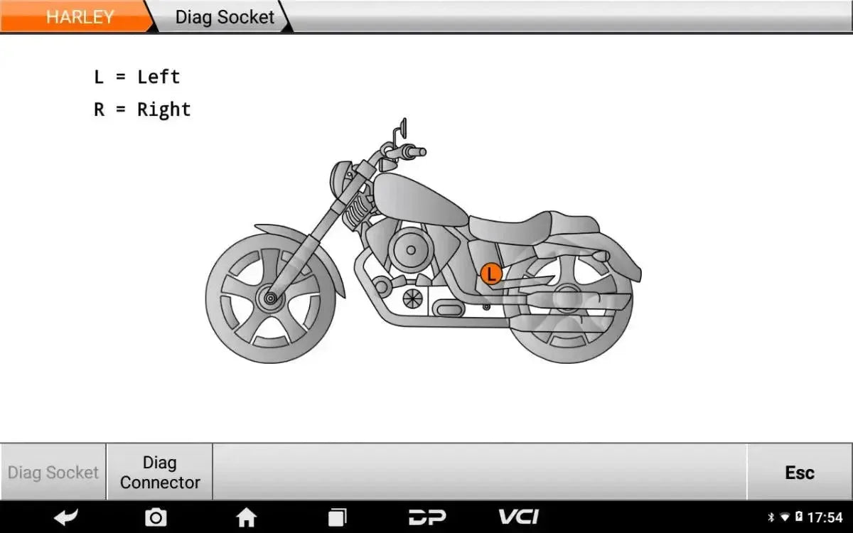 OBDSTAR IScan Harley Davidson Motorcycle Diagnostic Tool