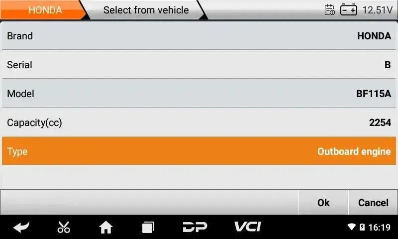 OBDSTAR IScan Honda (Marine) Diagnostic Tool