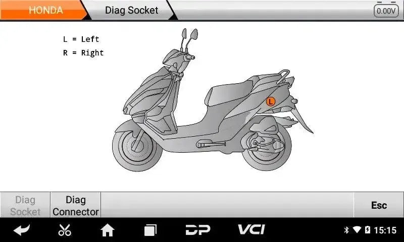 OBDSTAR IScan Japan Scooter/Motorcycle Diagnostic Tool
