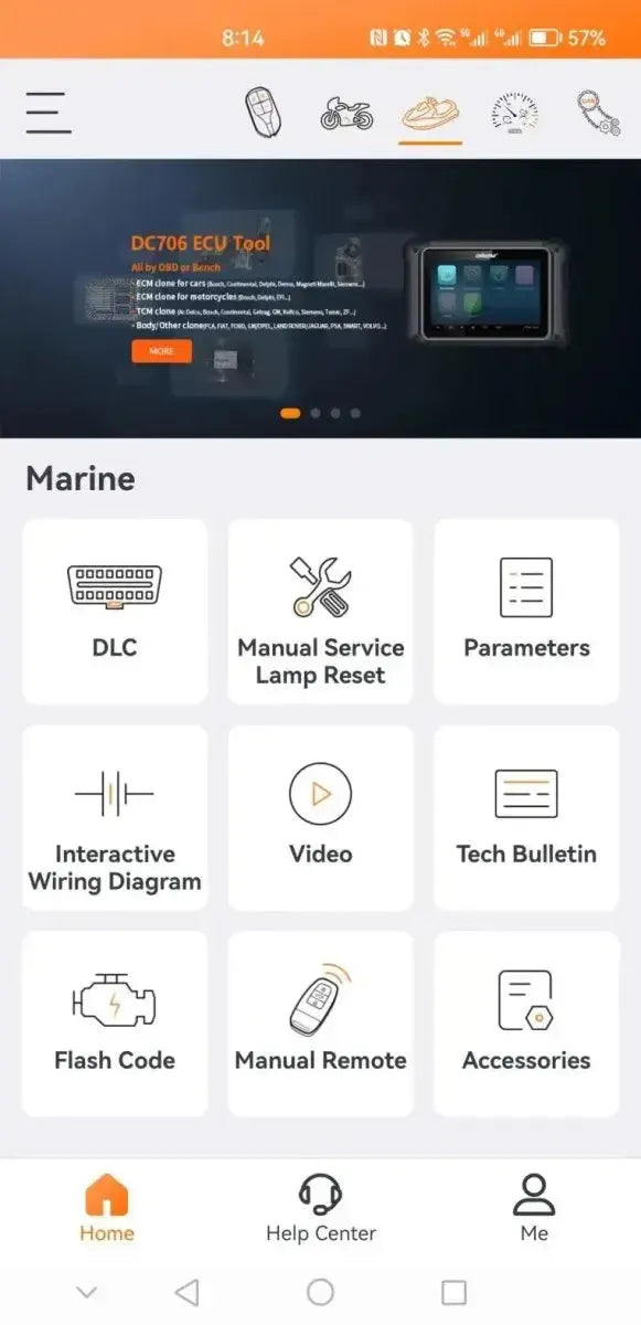 OBDSTAR IScan Kawasaki (Marine) Diagnostic Tool