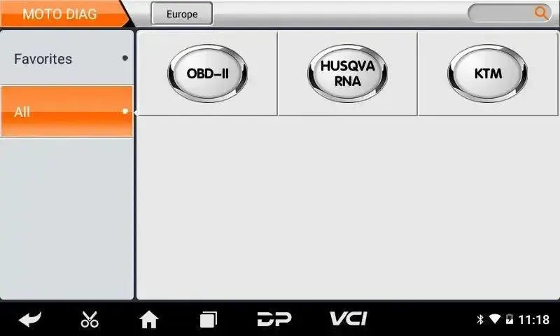OBDSTAR IScan KTM/Husqvarna Motorcycle Diagnostic Tool