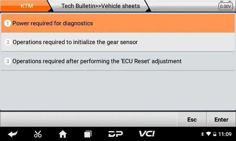 OBDSTAR IScan KTM/Husqvarna Motorcycle Diagnostic Tool