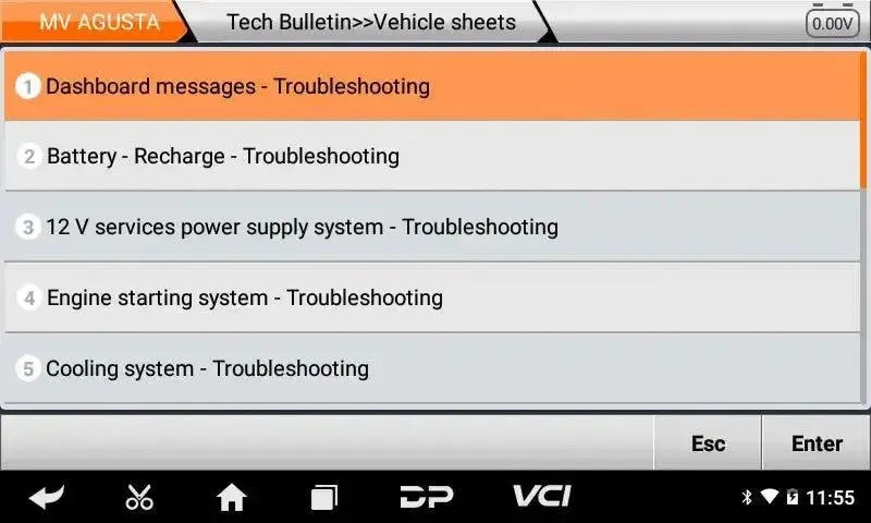 OBDSTAR IScan MV Agusta Motorcycle Diagnostic Tool