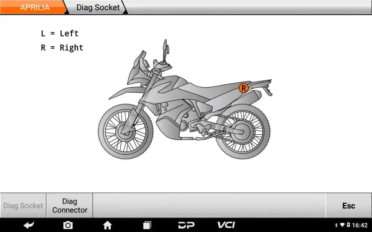 OBDSTAR IScan Piaggio Multi Scooter/Motorcycle Diagnostic Tool