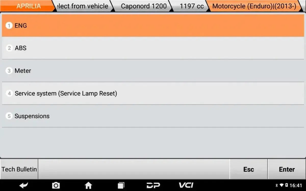 OBDSTAR IScan Piaggio Multi Scooter/Motorcycle Diagnostic Tool