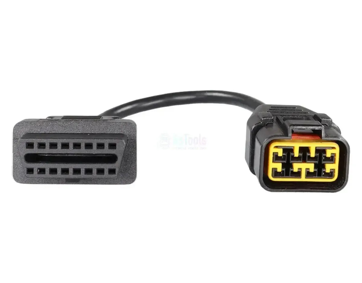OBDSTAR Kawasaki 8 Pins OBD - 16 Pins OBD2 Adapter Cable Motorcycle