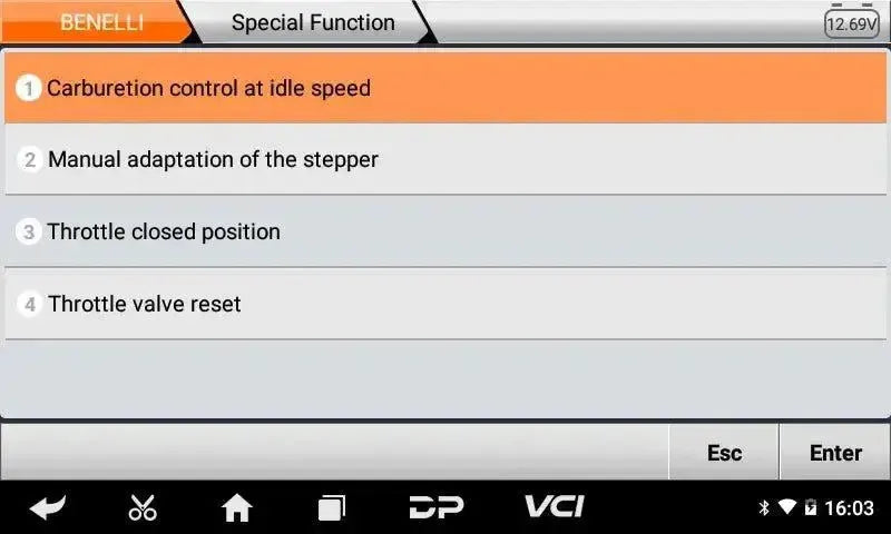 OBDSTAR MS50 Basic Scooter/Motorcycle Diagnostic Tool