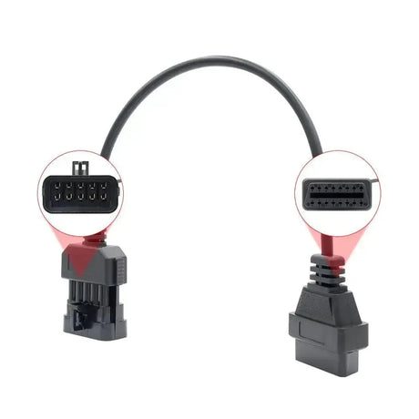 Opel 10-pin OBD1 to 16-pin OBD2 Adapter Cable | Passenger Car