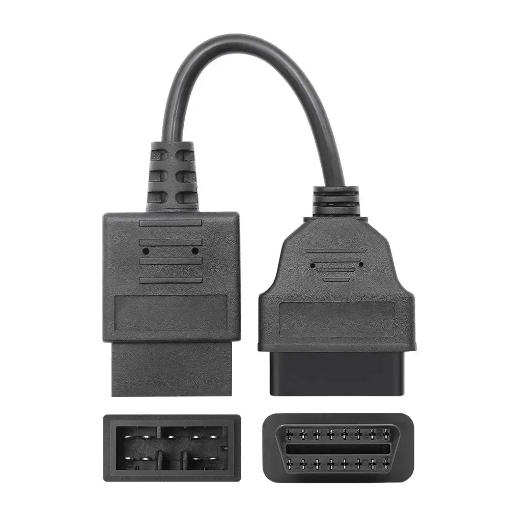 Subaru 9-pins to 16-pins OBD2 adapter cable – Passenger car