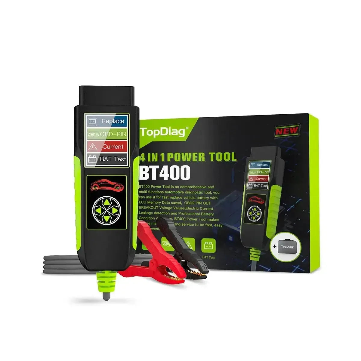 TopDiag BT400 Multifunctional Battery Tester