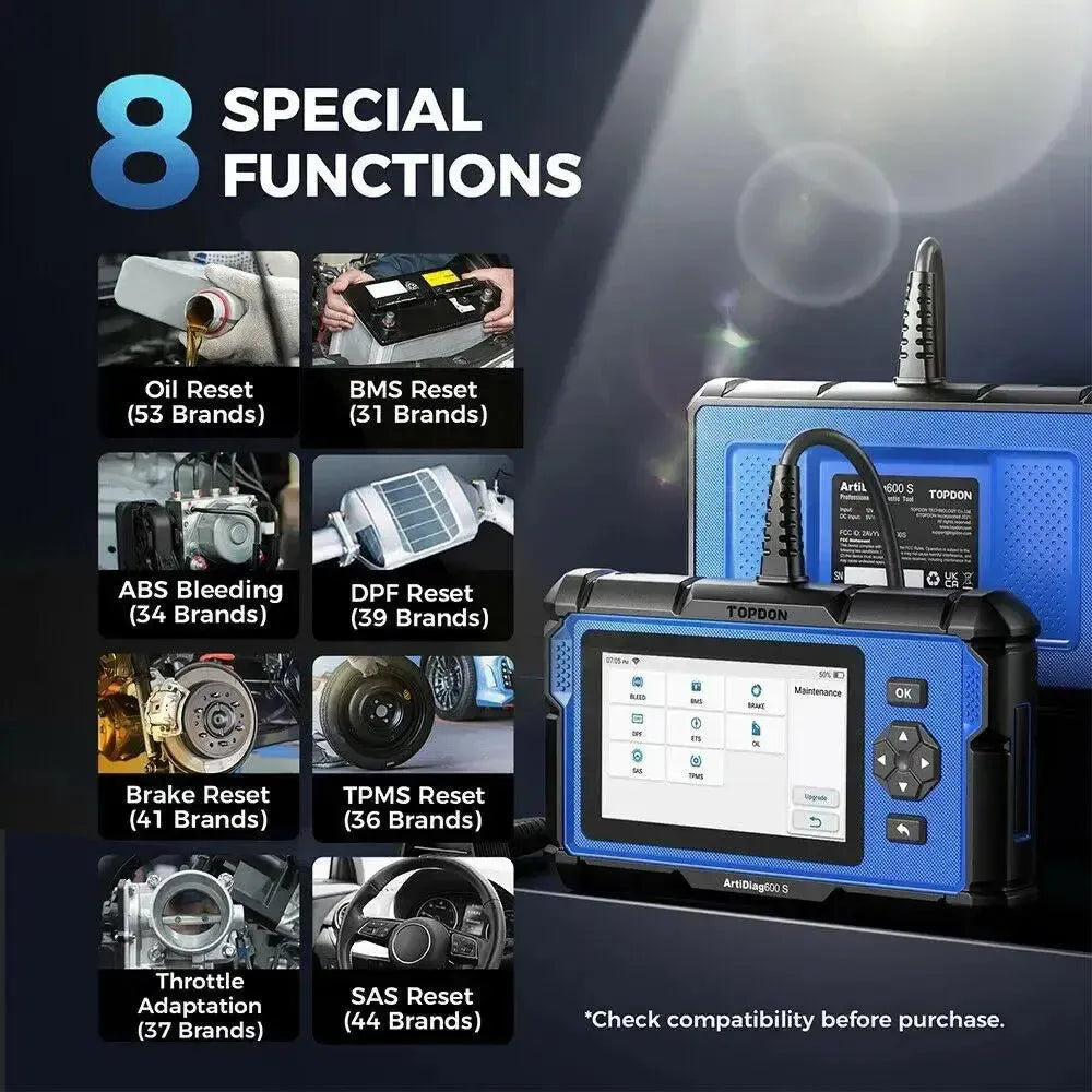 Topdon ArtiDiag600 S Car Diagnostic Tool