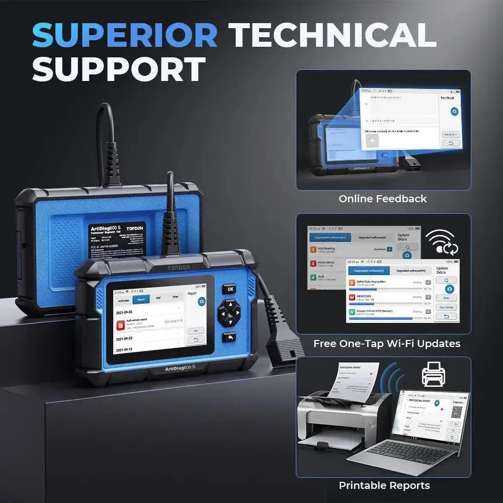 Topdon ArtiDiag600 S Car Diagnostic Tool