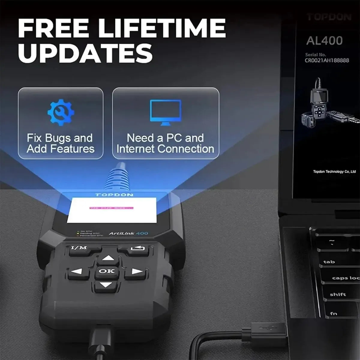 Topdon ArtiLink AL400 Car Fault Code Reader