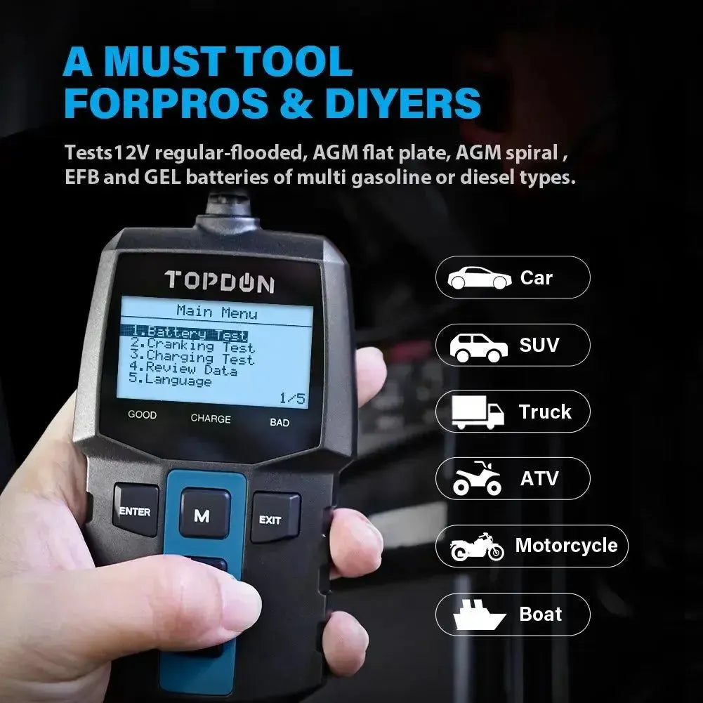Topdon BT100 Battery Tester