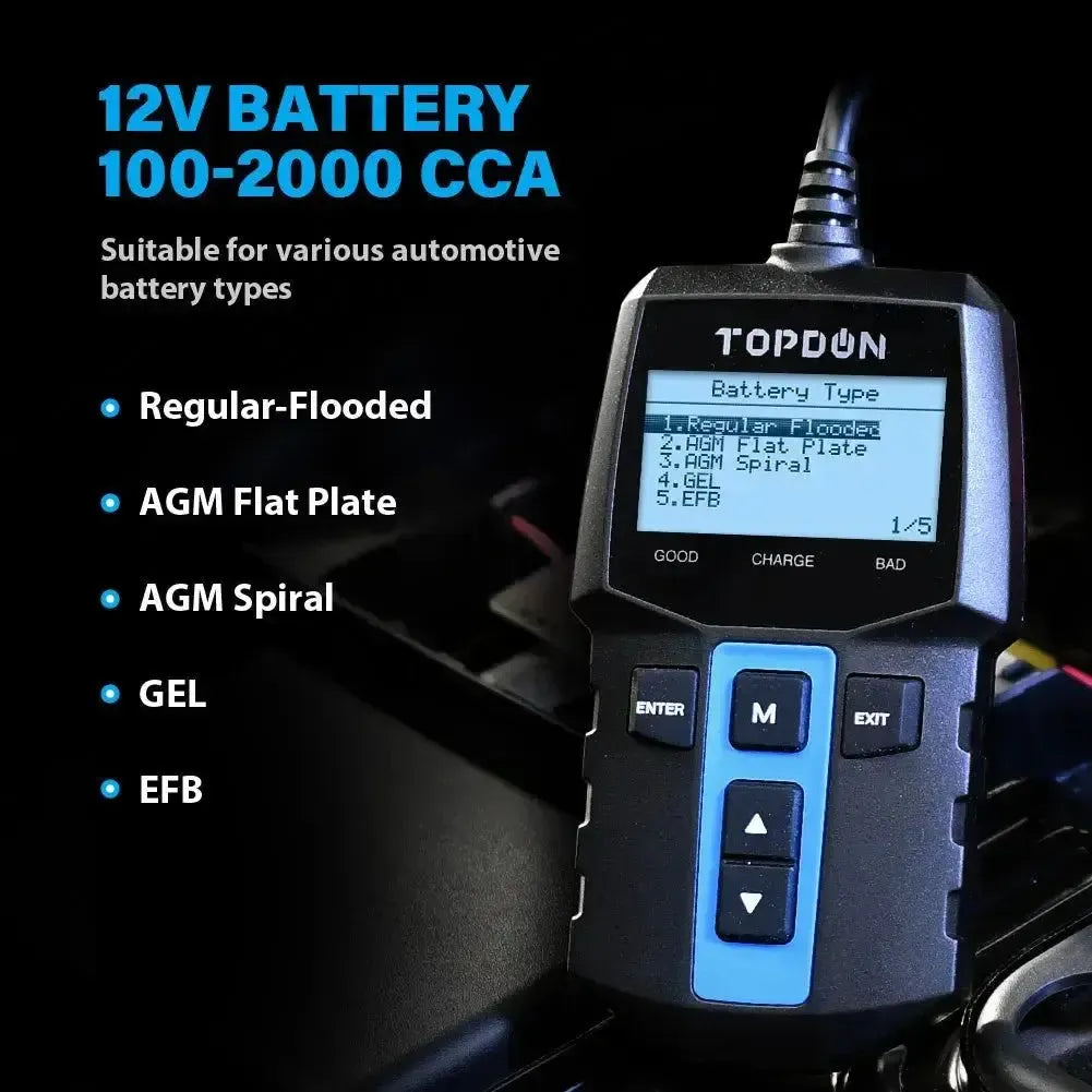 Topdon BT100 Battery Tester