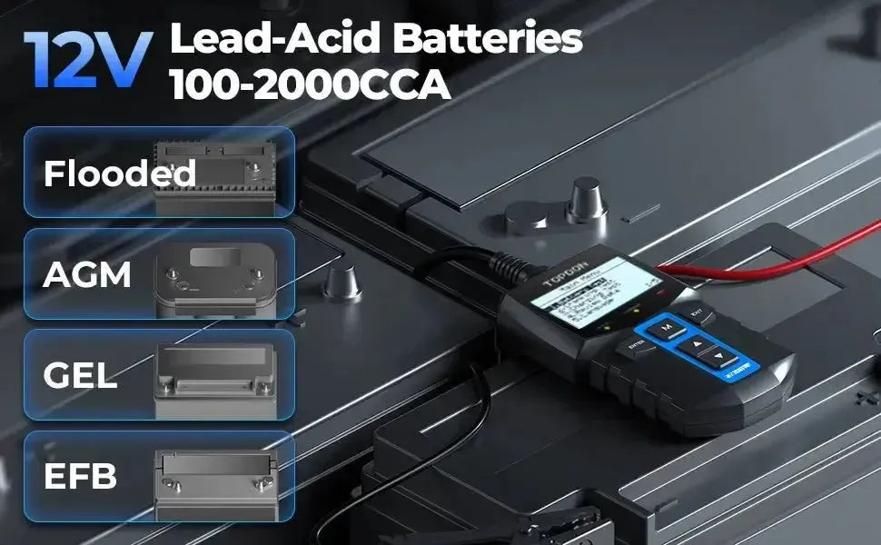 Topdon BT100W Battery Tester