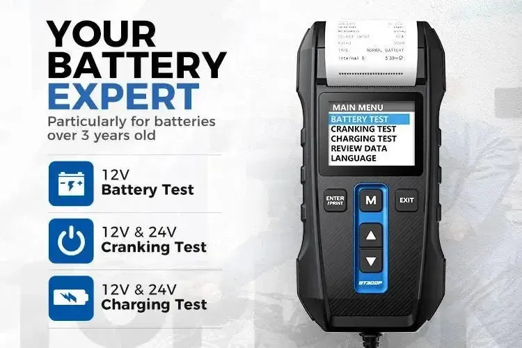 Topdon BT300P Battery Tester