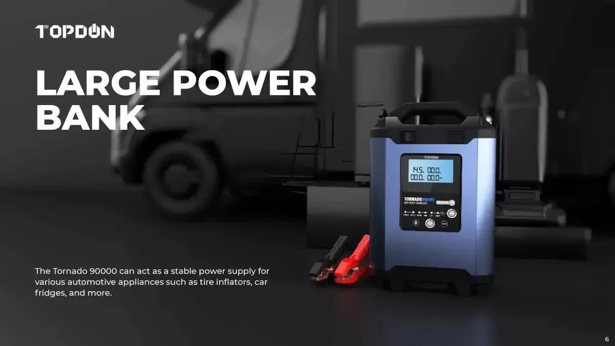 Topdon Tornado T90000 Trickle Charger