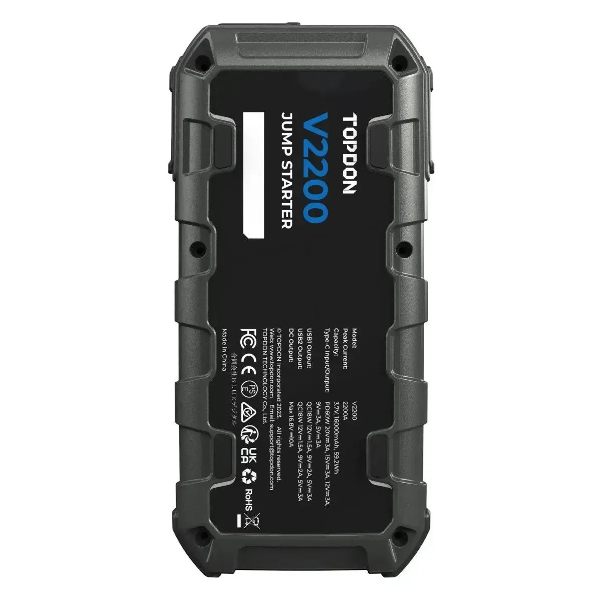 Topdon V2200 Jump Starter