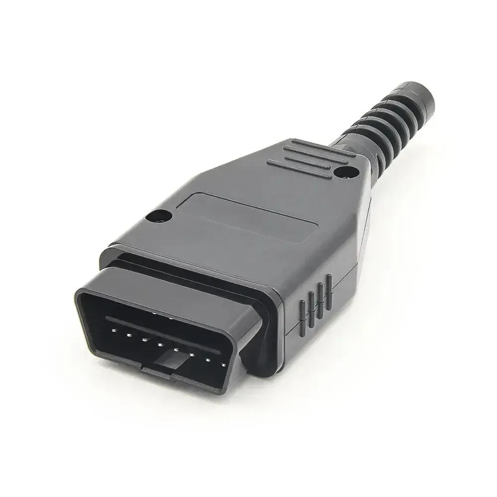 Universal 16-pin OBD2 Male Adapter Plug