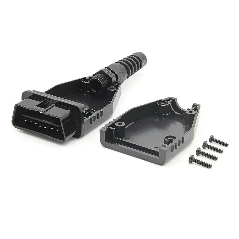 Universal 16-pin OBD2 Male Adapter Plug
