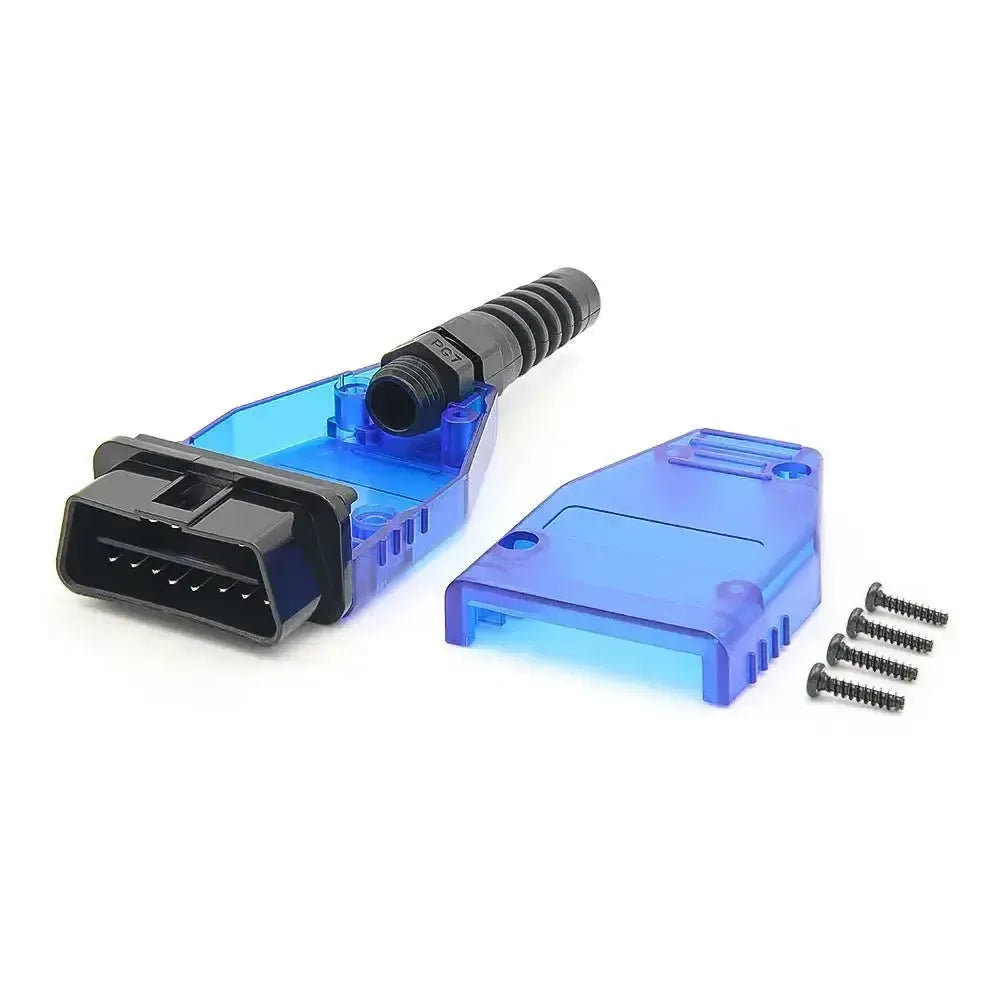 Universal 16-pin OBD2 Male Adapter Plug