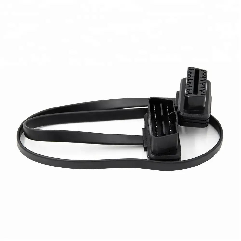 Universal 16-pin OBD2 Flat Extension Cable (60 cm)
